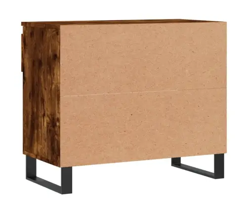 Spintelė Batams, Dūminio Ąžuolo, 70X36X60cm Apdirbta Mediena