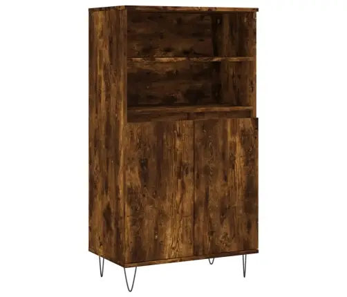 Augstais Skapītis, Koka Krāsa, 60X36X110 Cm, Inženierijas Koks Vidaxl