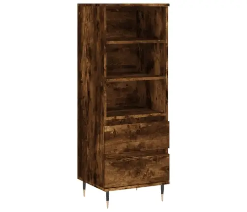 Augstais Skapītis, Ozola Krāsa, 40X36X110 Cm, Inženierijas Koks Vidaxl