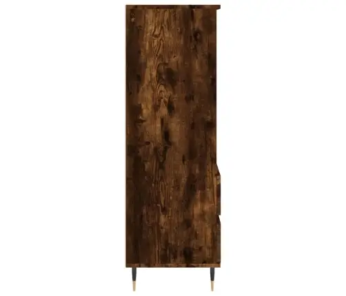 Augstais Skapītis, Ozola Krāsa, 40X36X110 Cm, Inženierijas Koks Vidaxl