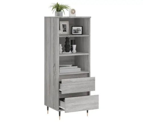 Kõrge Kapp, Hall Sonoma, 40 X 36 X 110 cm Tehispuit