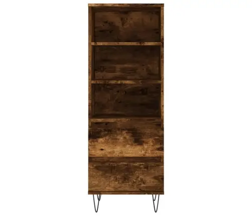 Augstais Skapītis, Ozola Krāsa, 40X36X110 Cm, Inženierijas Koks Vidaxl