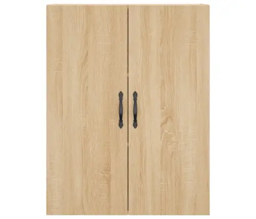 Prie Sienos Montuojama Spintelė, Ąžuolo, 69,5X34X90cm Mediena