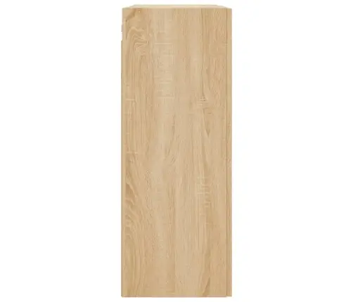 Prie Sienos Montuojama Spintelė, Ąžuolo, 69,5X34X90cm Mediena