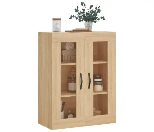 Prie Sienos Montuojama Spintelė, Ąžuolo, 69,5X34X90cm Mediena Prie Sienos Montuojama Spintelė, Ąžuolo, 69,5X34X90cm Mediena