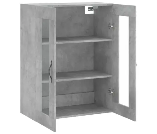 Prie Sienos Montuojama Spintelė, Betono, 69,5X34X90cm Mediena