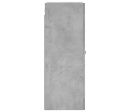 Prie Sienos Montuojama Spintelė, Betono, 69,5X34X90cm Mediena