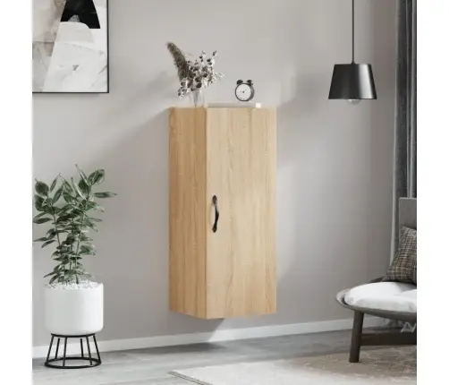 Sieninė Spintelė, Ąžuolo, 34,5X34X90cm Apdirbta Mediena Sieninė Spintelė, Ąžuolo, 34,5X34X90cm Apdirbta Mediena