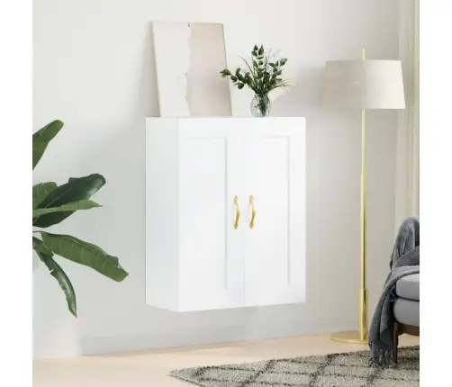 Prie Sienos Montuojama Spintelė, Balta, 69,5X34X90cm Mediena