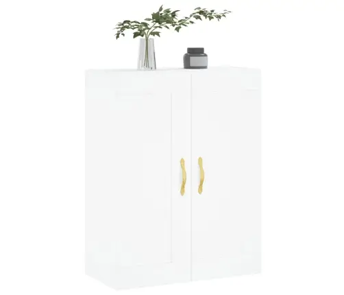 Prie Sienos Montuojama Spintelė, Balta, 69,5X34X90cm Mediena