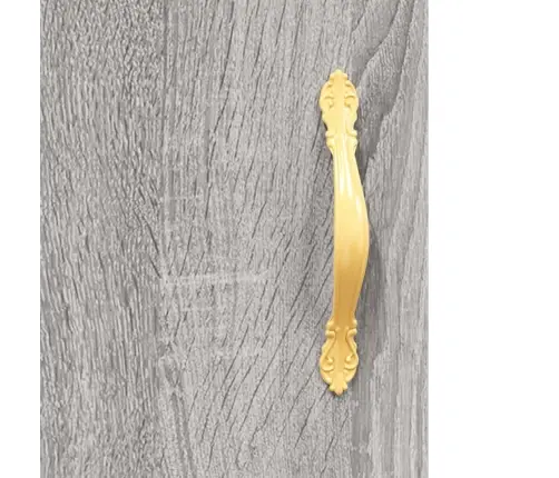 Prie Sienos Montuojama Spintelė, Pilka, 69,5X34X90cm Mediena