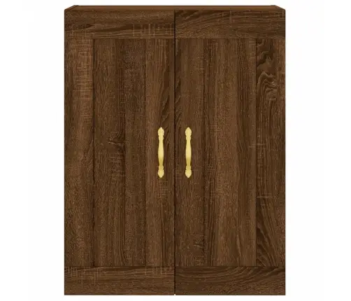 Sienas Skapītis, 69,5X34X90 Cm, Inženierijas Koks, Brūna Koka Vidaxl