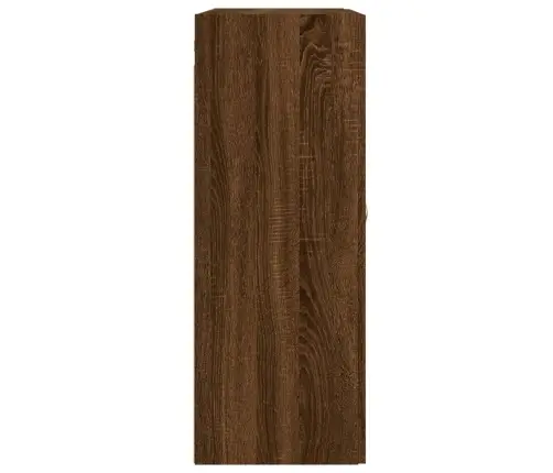 Sienas Skapītis, 69,5X34X90 Cm, Inženierijas Koks, Brūna Koka Vidaxl