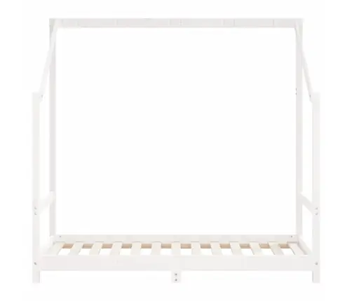 Lastevoodi Raam, Valge, 80 X 160 cm Männipuit