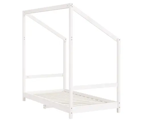 Lastevoodi Raam, Valge, 80 X 160 cm Männipuit