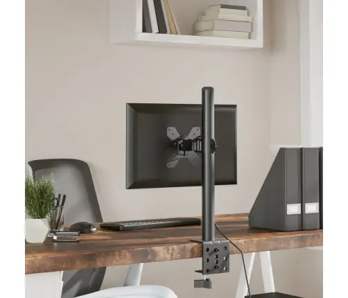 Monitora Statīvs, Melns, Tērauds, Vesa, 75/100 Mm Vidaxl