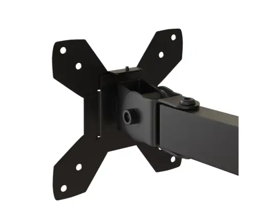 Monitora Statīvs, Melns, Tērauds, Vesa, 75/100 Mm Vidaxl