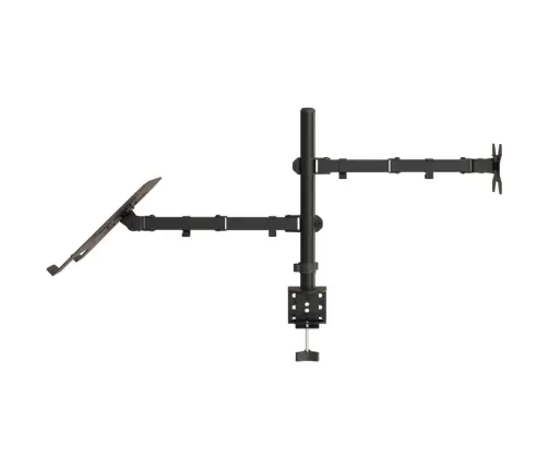 Monitora Statīvs, Melns, Tērauds, Vesa, 75/100 Mm Vidaxl