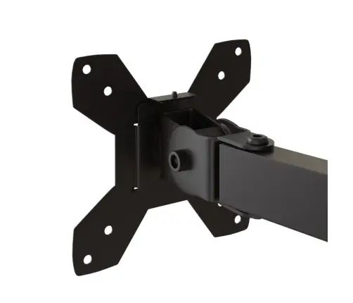 Monitora Statīvs, Melns, Tērauds, Vesa, 75/100 Mm Vidaxl