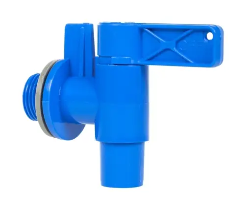 Veekanister Kraaniga, Läbipaistev, 10 L, Plast