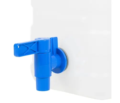 Veekanister Kraaniga, Läbipaistev, 15 L, Plast