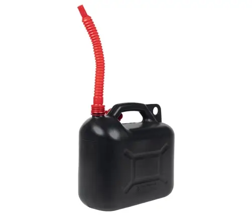 Kuro Bakai Su Lanksčiais Piltuvais, 3Vnt., Juodi, Plastikas