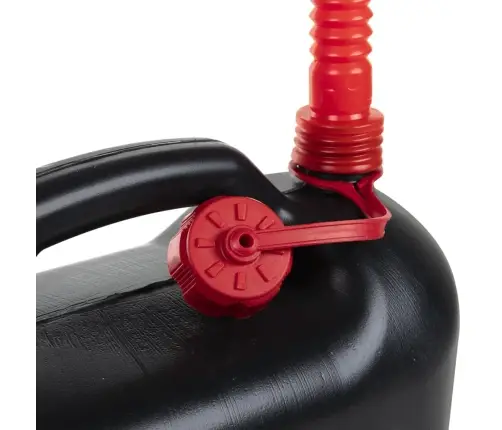 Kuro Bakai Su Lanksčiais Piltuvais, 3Vnt., Juodi, Plastikas