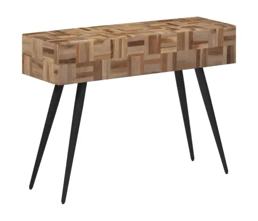 Konsoles Galds, 110X34X80 Cm, Pārstrādāts Tīkkoks Vidaxl