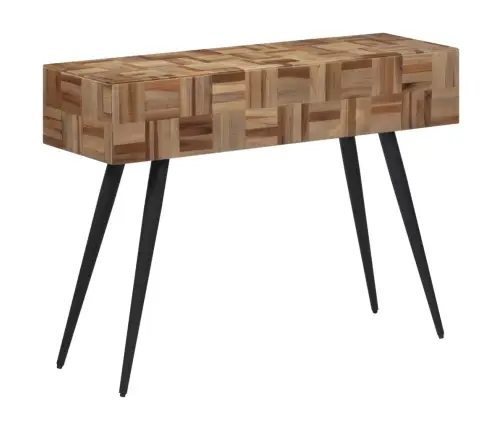 Konsoles Galds, 110X34X80 Cm, Pārstrādāts Tīkkoks Vidaxl