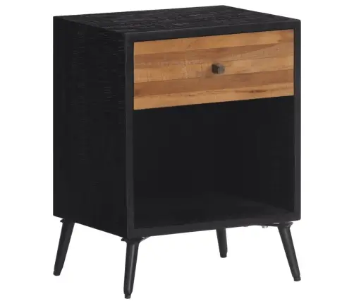 Naktsskapītis, 40X30X50 Cm, Masīvs Tīkkoks Vidaxl