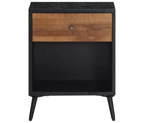 Naktsskapītis, 40X30X50 Cm, Masīvs Tīkkoks Vidaxl