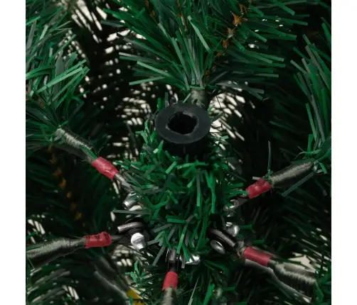 Mākslīgā Ziemassvētku Egle Ar Čiekuriem Un Ogām, 120 Cm Vidaxl