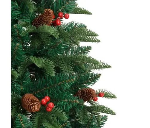 Kalėdų Eglutė Su Šakomis/Kankorėžiais/Uogomis, 150 Cm