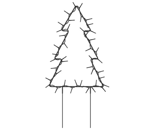 Ziemassvētku Gaismas Dekori, Egles Forma, 3 Gab., 50 Led, 30 Cm Vidaxl