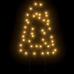 Ziemassvētku Gaismas Dekori, Egles Forma, 3 Gab., 50 Led, 30 Cm Vidaxl
