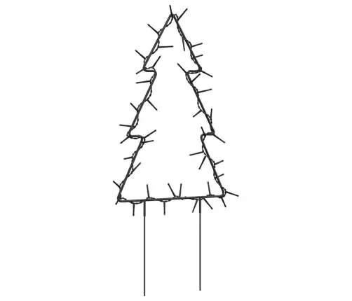 Ziemassvētku Gaismas Dekori, Egles Forma, 3 Gab., 50 Led, 30 Cm Vidaxl