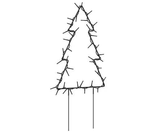 Ziemassvētku Gaismas Dekori, Egles Forma, 3 Gab., 50 Led, 30 Cm Vidaxl