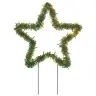 Ziemassvētku Gaismas Dekors, Zvaigznes Forma, 3 Gab., 50 Led Vidaxl