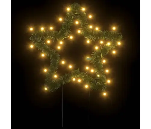 Ziemassvētku Gaismas Dekors, Zvaigznes Forma, 3 Gab., 50 Led Vidaxl