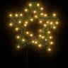 Ziemassvētku Gaismas Dekors, Zvaigznes Forma, 3 Gab., 50 Led Vidaxl