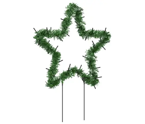Ziemassvētku Gaismas Dekors, Zvaigznes Forma, 3 Gab., 50 Led Vidaxl
