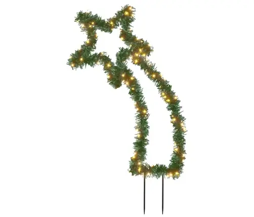 Ziemassvētku Gaismas Dekors, Zvaigzne, 115 Led, 89 Cm Vidaxl