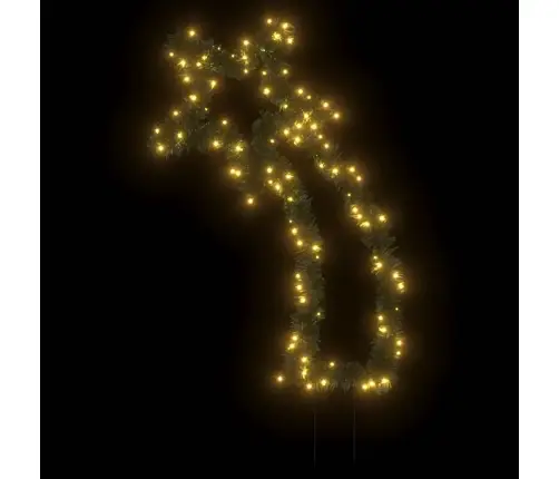 Ziemassvētku Gaismas Dekors, Zvaigzne, 115 Led, 89 Cm Vidaxl