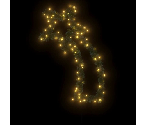 Kalėdinė Šviečianti Dekoracija Meteoras, 80 Led, 62 Cm