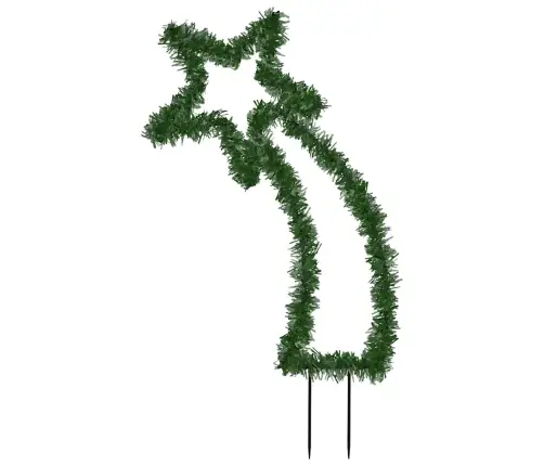 Jõulukaunistus Meteoor Koos Vaiadega, 80 Ledi, 62 Cm