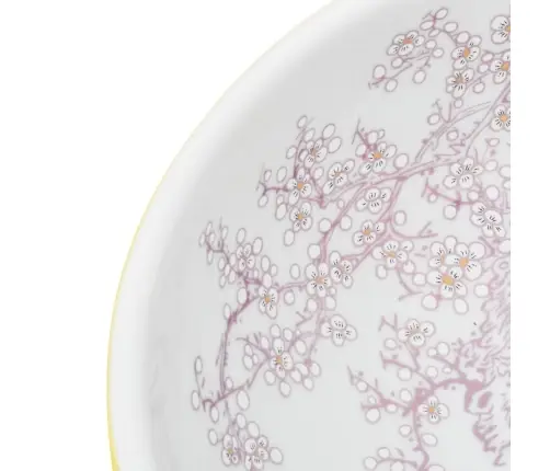 Praustuvas Ant Stalviršio, Baltas/Geltonas, 41X14cm Keramika