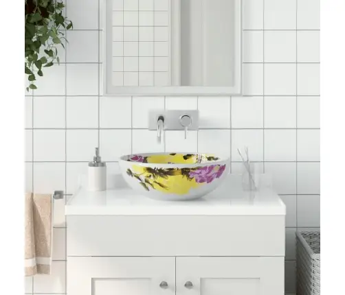 Valamu Tööpinnale, Mitmevärviline, Ümar, Φ41X14 cm Keraamiline