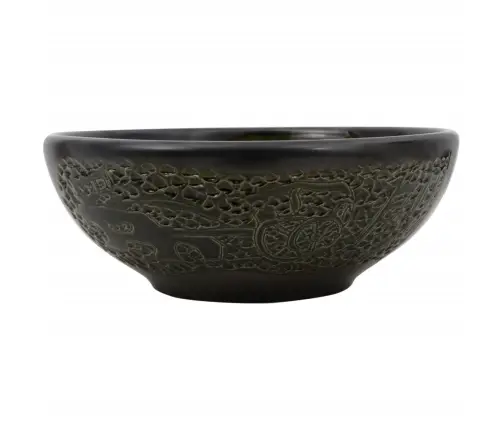 Valamu Tööpinnale, Must, Ümar, Φ41 X 14, Keraamiline