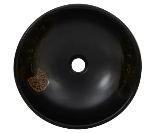 Valamu Tööpinnale, Must, Ümar, Φ41 X 14, Keraamiline