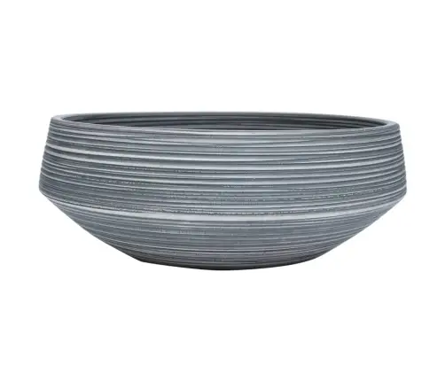 Izlietne, Liekama Uz Virsmas, Pelēka, Apaļa, Φ41X14 Cm Vidaxl